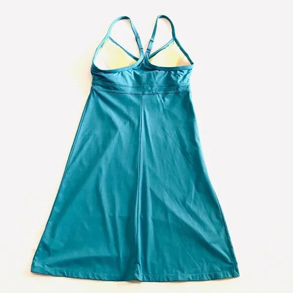 Athleta sport dress Women's Extra Small aqua teal stretch sport athleisure - Picture 5 of 10